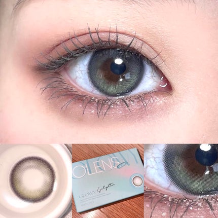 Eyelighter Glowy 1Month/OLENS/カラーコンタクトレンズを使ったクチコミ(2枚目)