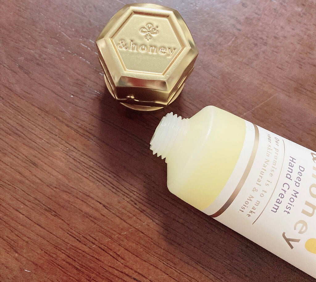 アンドハニー ディープモイスト ハンドクリーム/&honey/ハンドクリームを使ったクチコミ(4枚目)