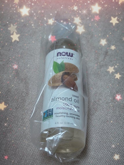 Sweet Almond Oil/Now Foods/フェイスオイルを使ったクチコミ(1枚目)