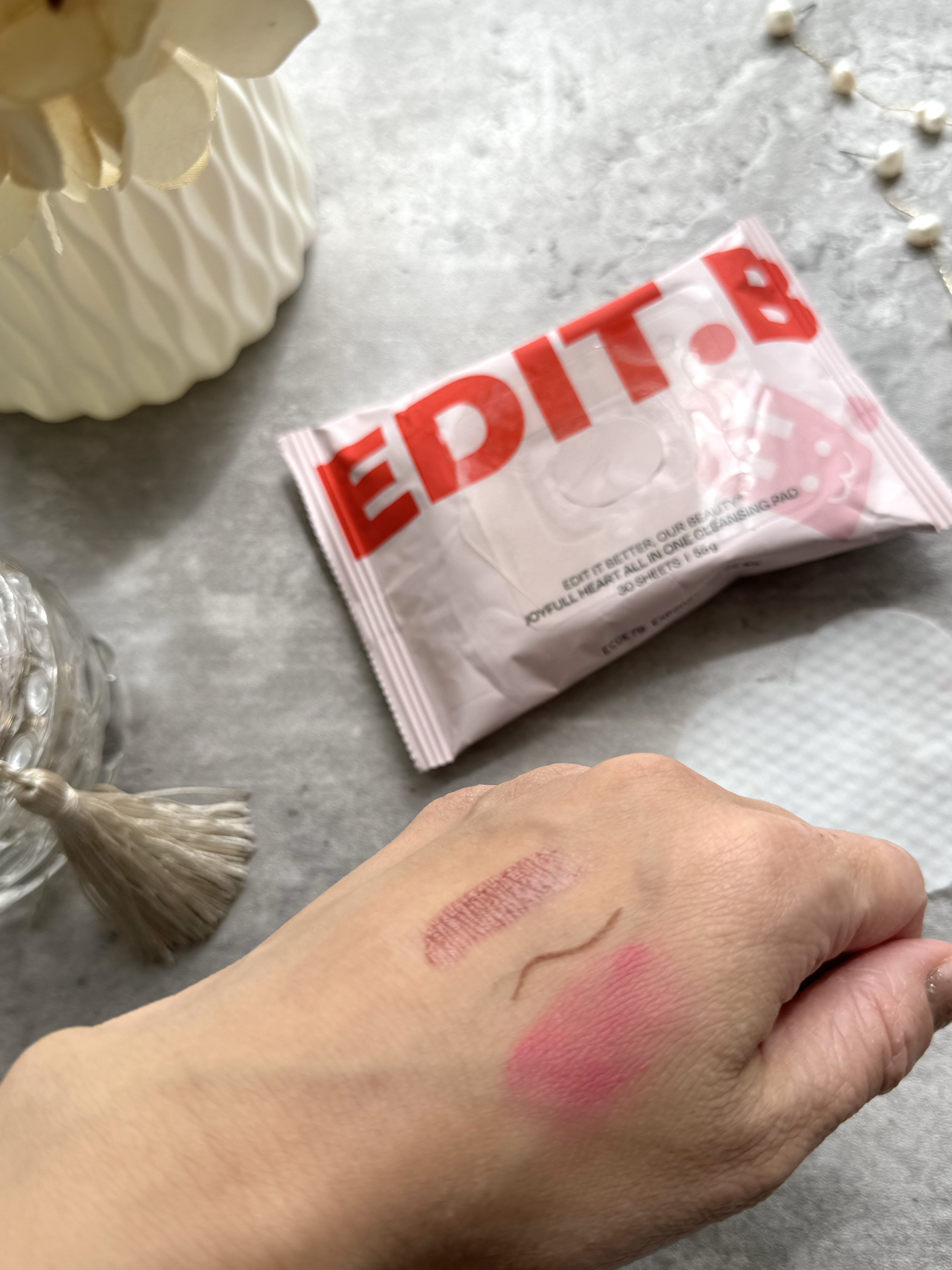 ジョイフルハートオールインワンクレンジングパッド/EDIT.B/クレンジングシートを使ったクチコミ（3枚目）