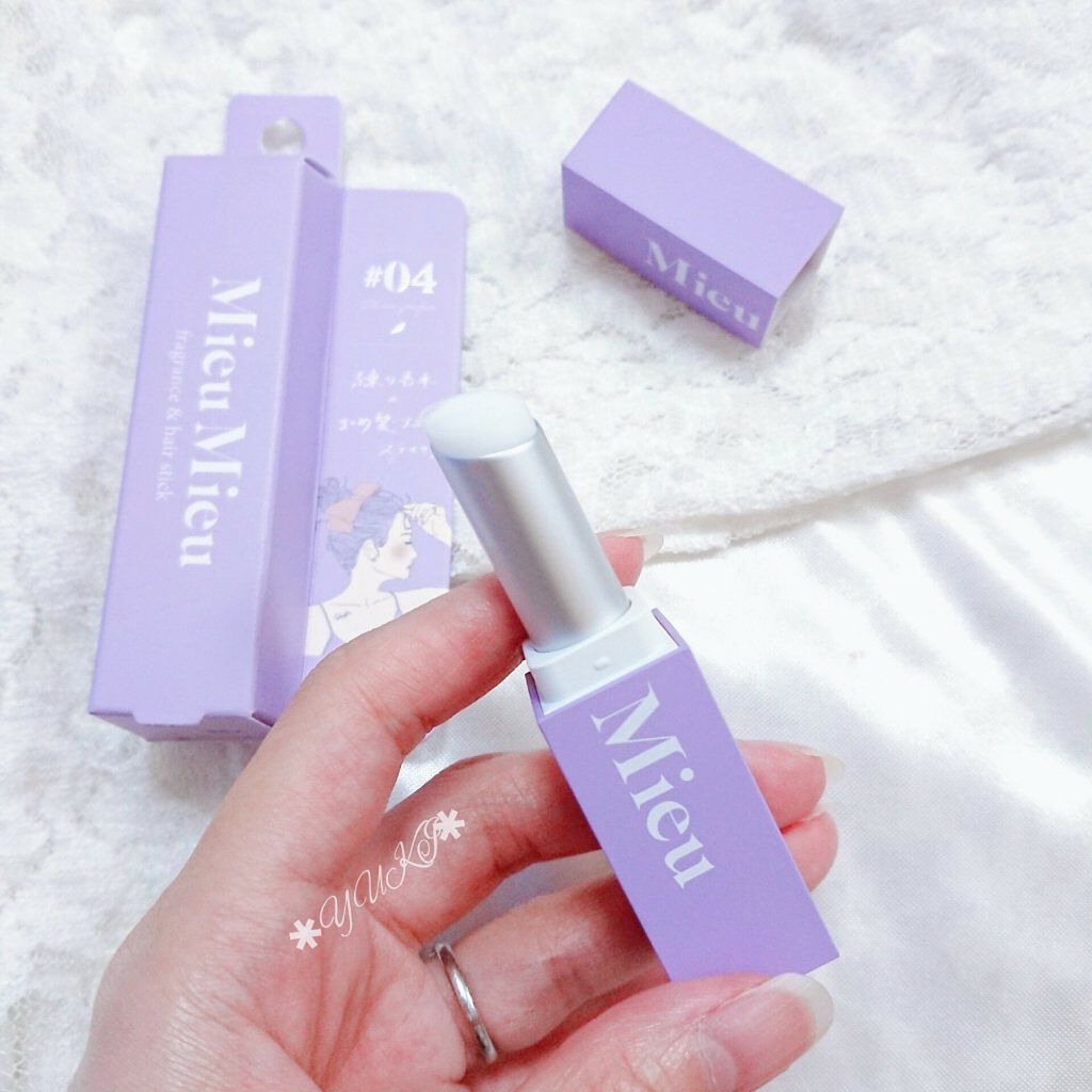 エスティック 04 プルームパルファム(Plume-parfum)/MieuMieu/ヘアバームを使ったクチコミ（2枚目）