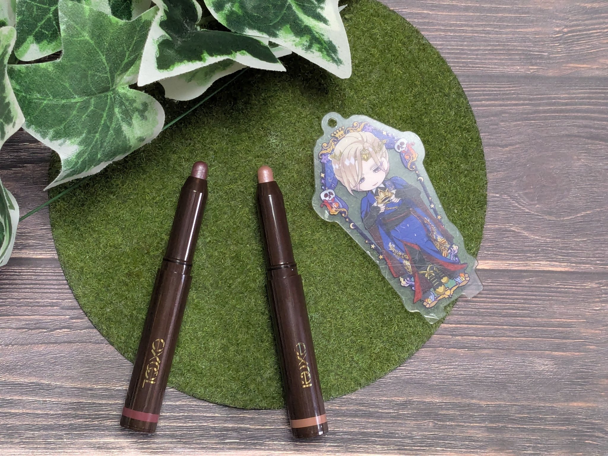 グリームオンフィットシャドウ/excel/スティックアイシャドウを使ったクチコミ（1枚目）