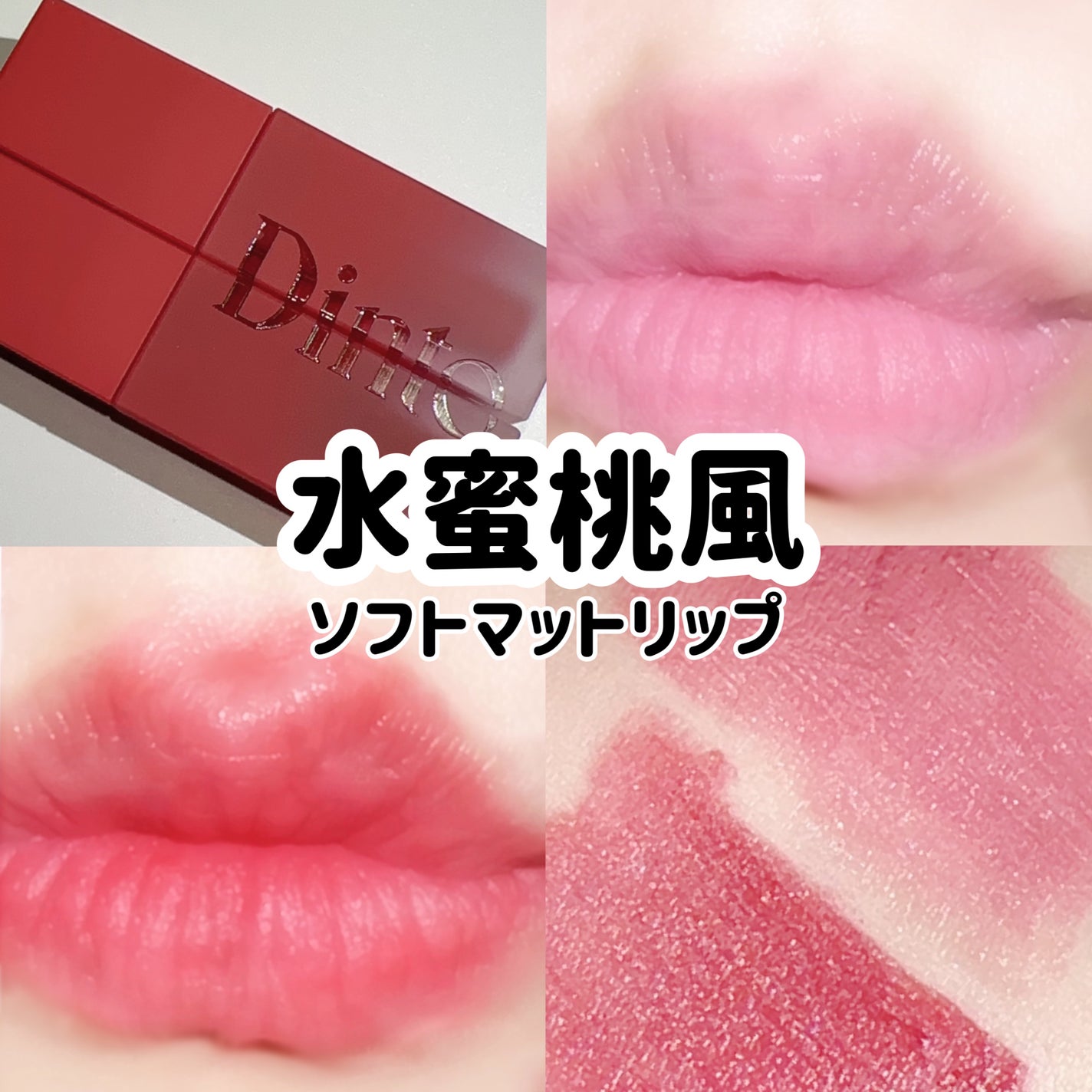 マダムバタフライコレクション ブラーニングリップベール/Dinto/口紅を使ったクチコミ(1枚目)