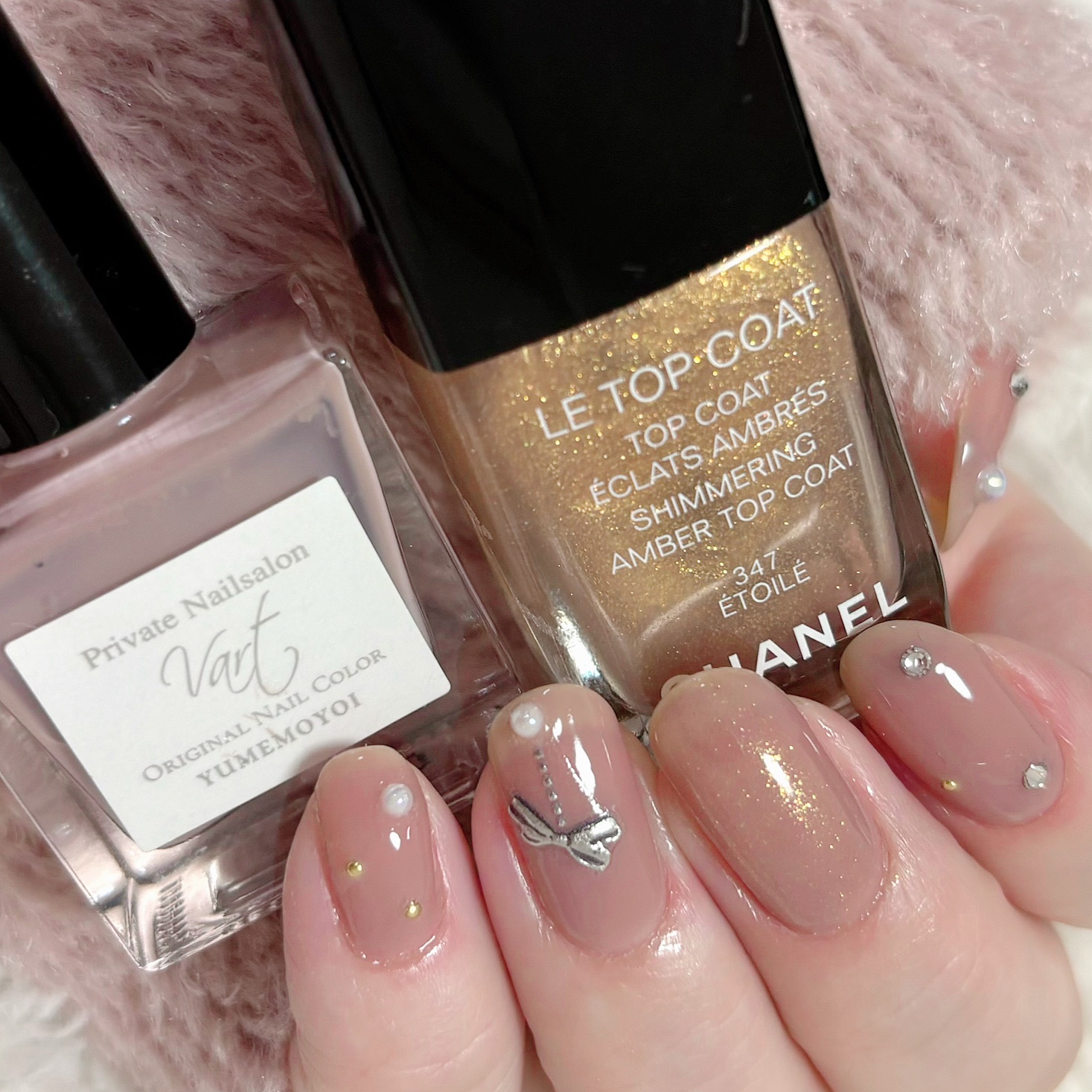 ヴェイル オリジナルネイルカラー YUMEMOYOI/Vart/マニキュアを使ったクチコミ（1枚目）