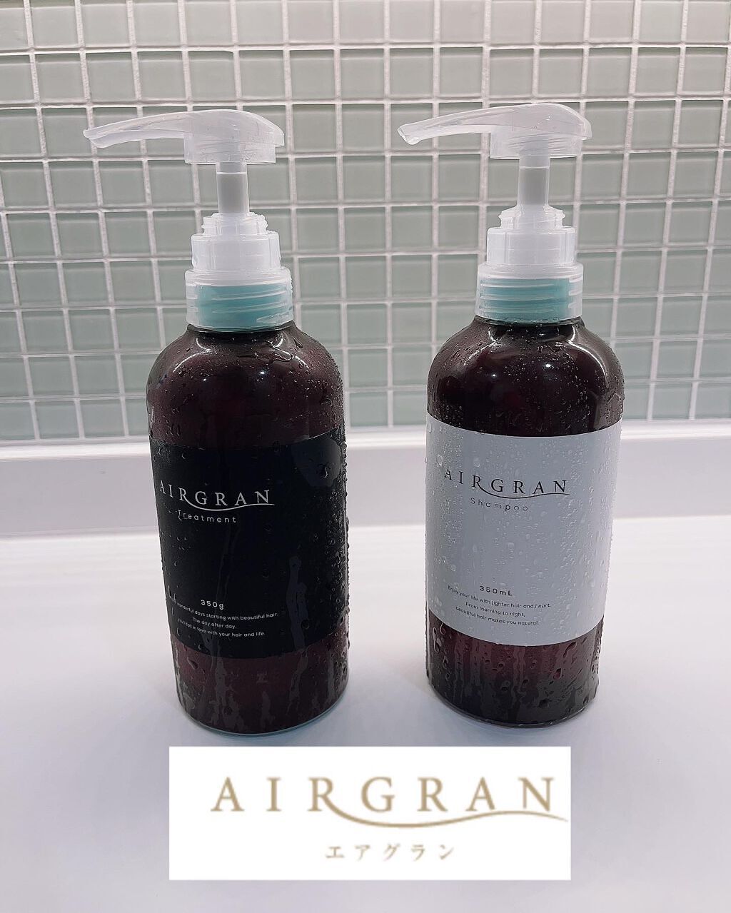 ナチュラルストレートシャンプー＆トリートメント/AIRGRAN/市販シャンプーを使ったクチコミ（1枚目）