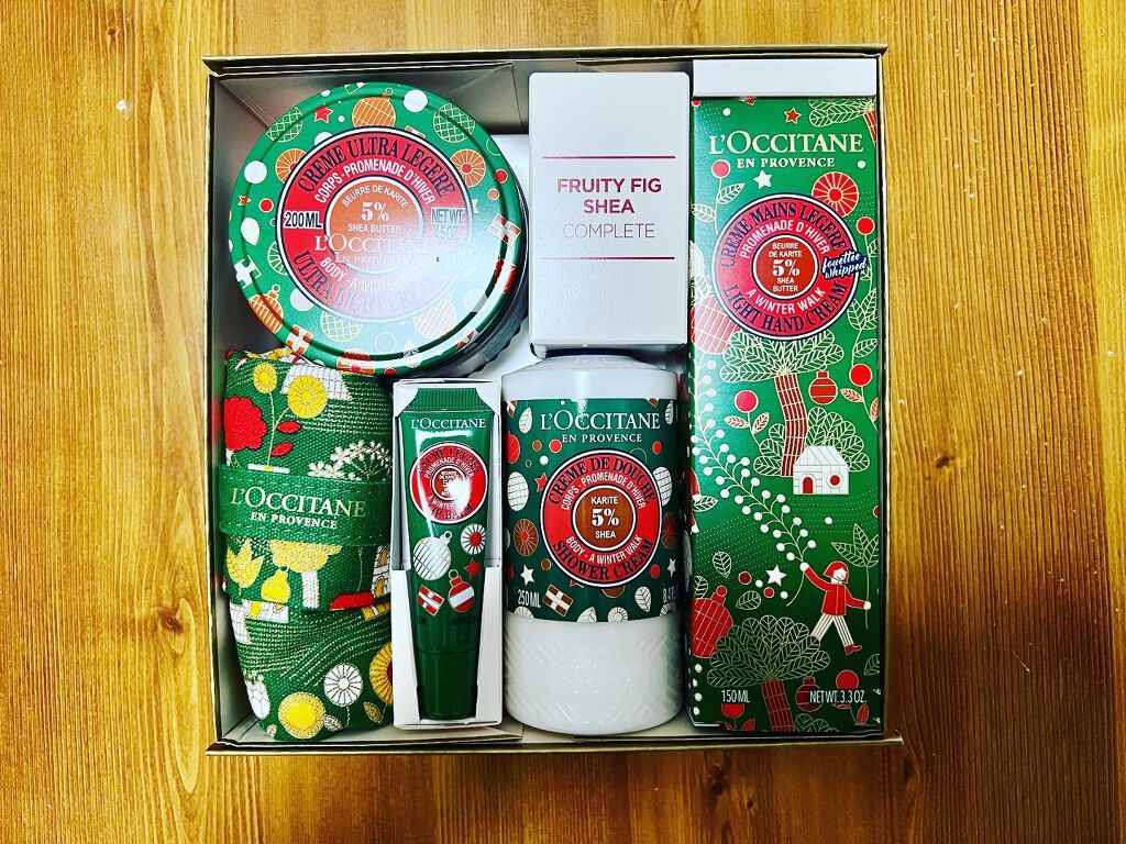 フルーティフィグ スノーシア ボディクリーム/L'OCCITANE/ボディクリームを使ったクチコミ(6枚目)