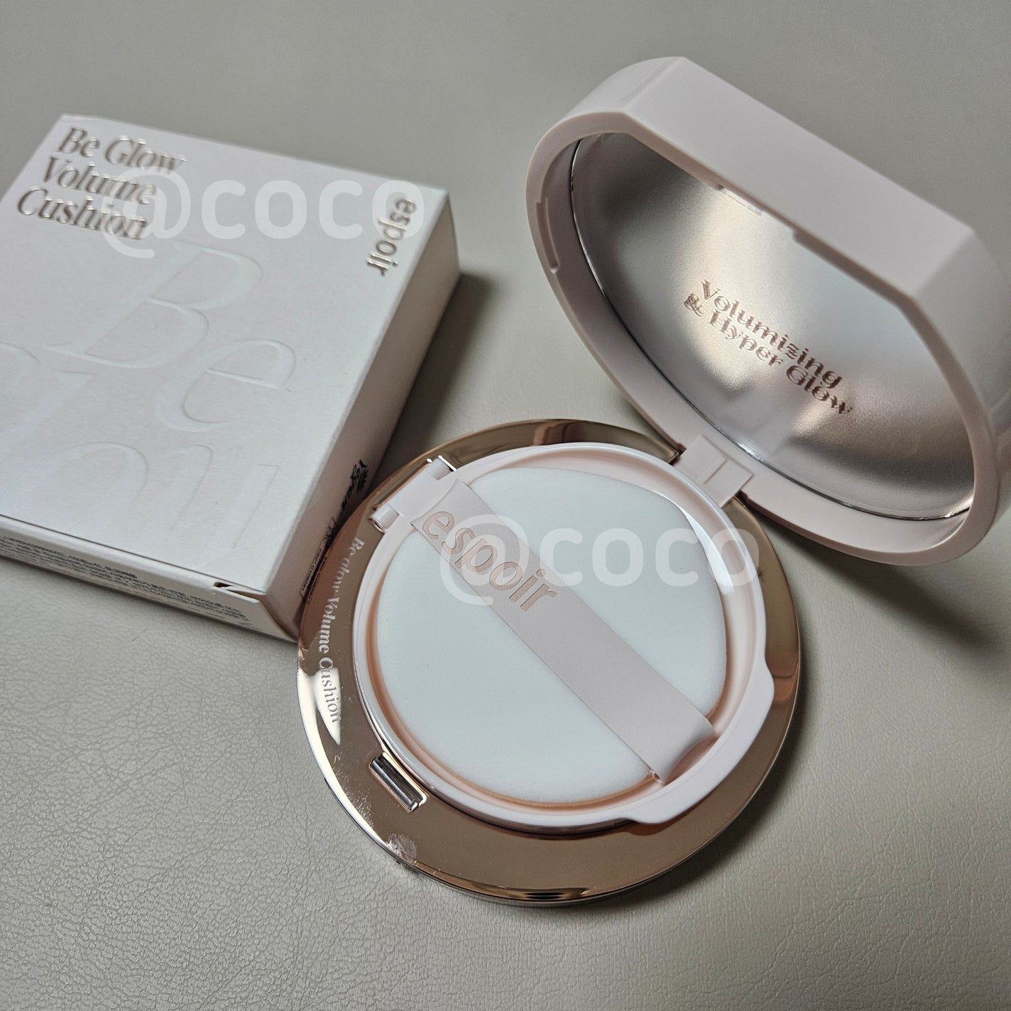 エスポア ビーグロー ボリュームクッション/espoir/クッションファンデーションを使ったクチコミ(2枚目)