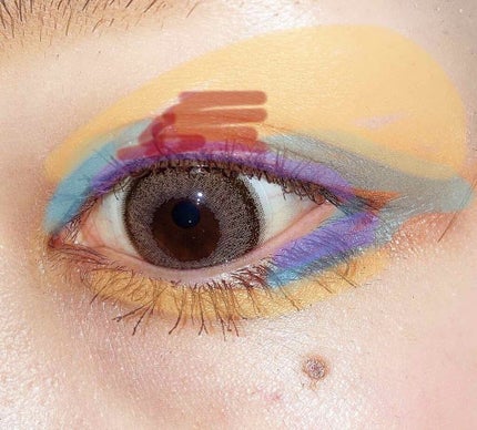 トーンアップアイシャドウ/CEZANNE/アイシャドウパレットを使ったクチコミ(2枚目)