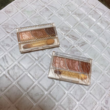 トーンアップアイシャドウ/CEZANNE/アイシャドウパレットを使ったクチコミ(7枚目)