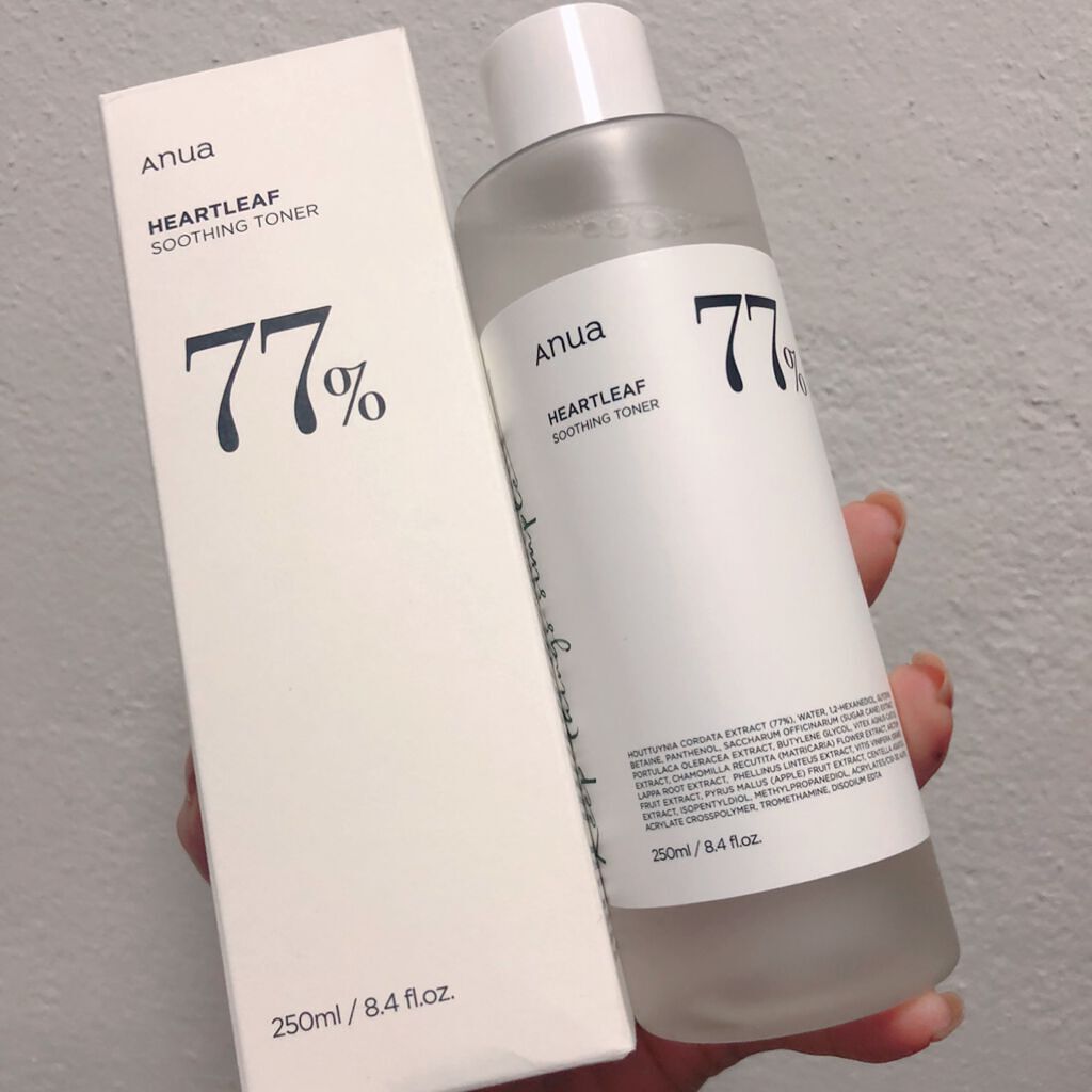 ドクダミ 77 スージングトナー/Anua/化粧水を使ったクチコミ（1枚目）