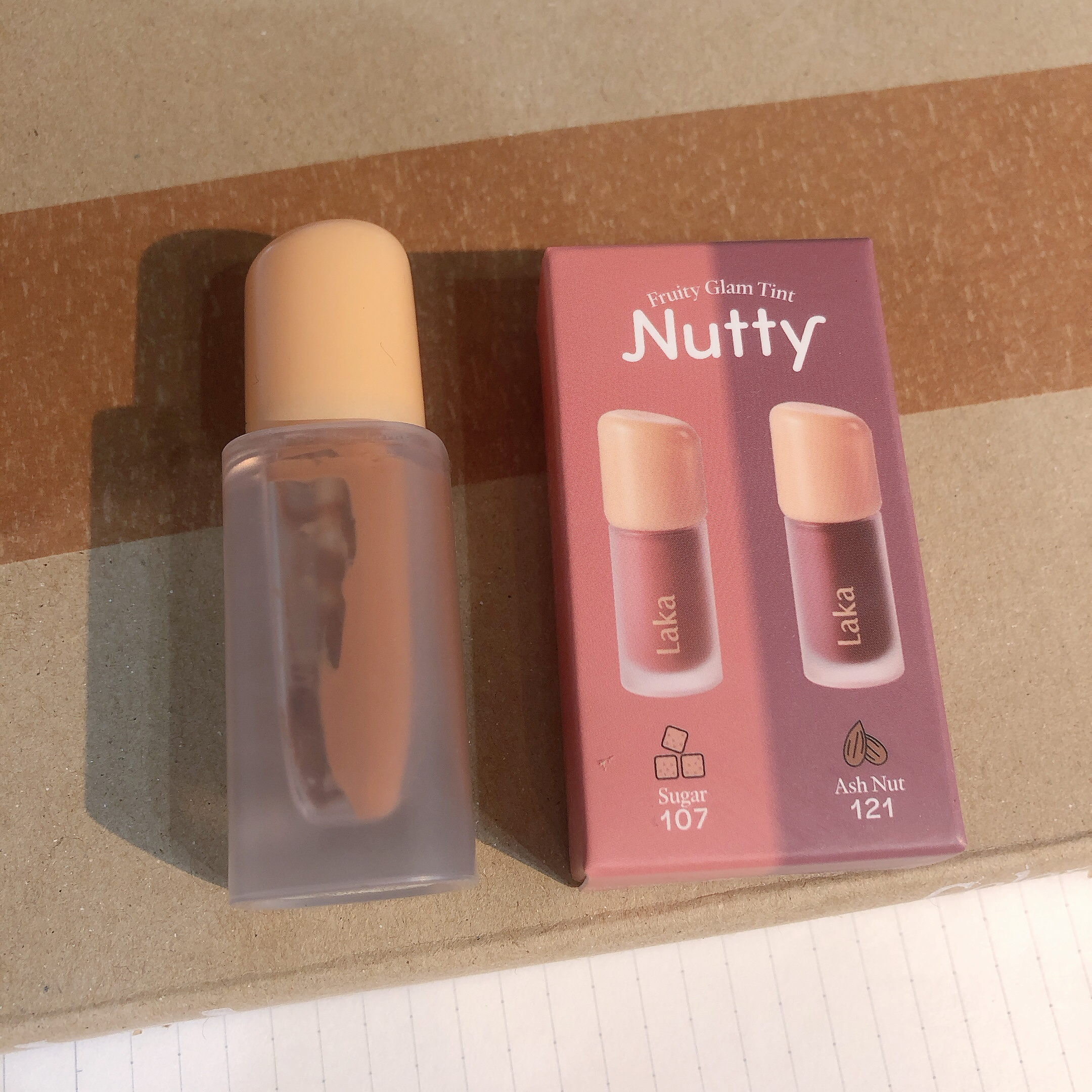 フルーティーグラムティント/Laka/リップティントを使ったクチコミ（1枚目）
