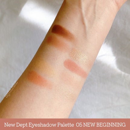 ニューデップスアイシャドウパレット/hince/アイシャドウパレットを使ったクチコミ(4枚目)