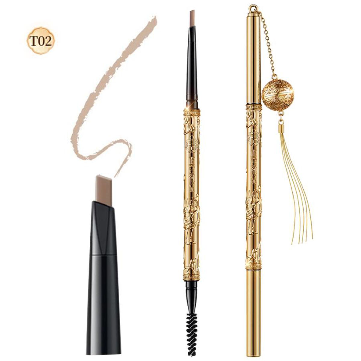 ZEESEAｘ正宮御品　醉金夢蝶　彫刻アイブロウ T02