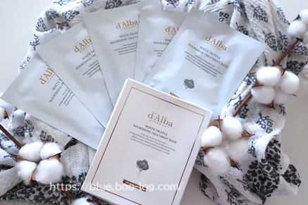 ホワイトトリュフナリシングトリートメントマスク/ダルバ/シートマスク・パックを使ったクチコミ（1枚目）