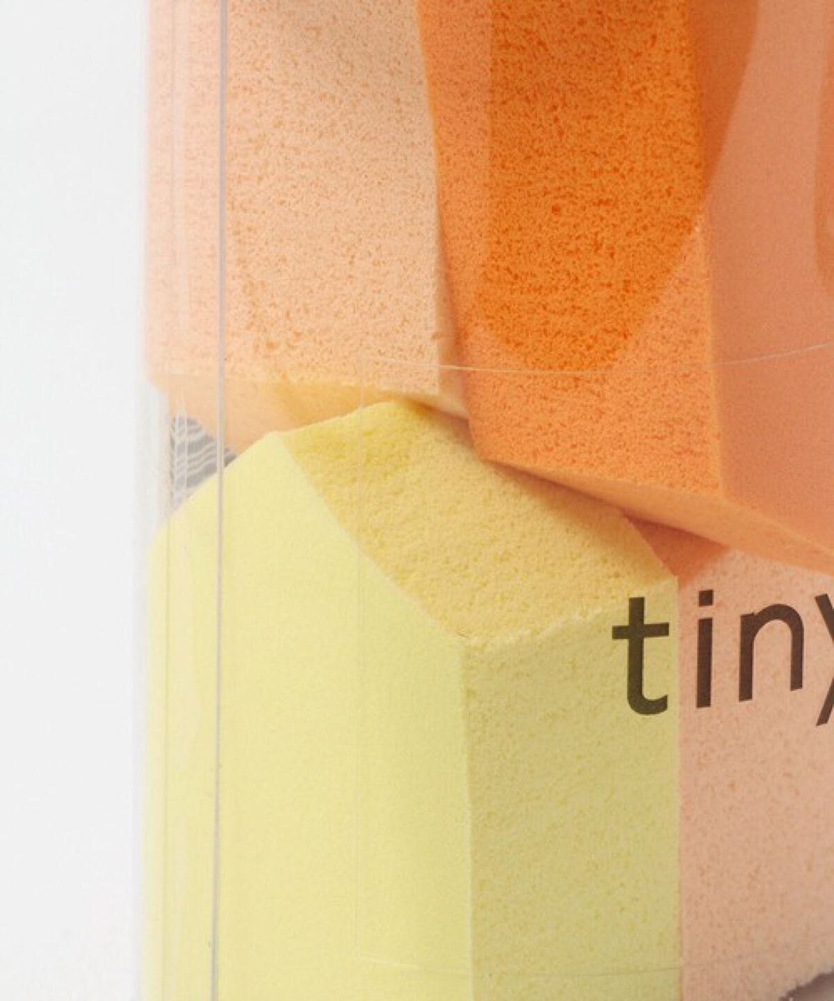 メイクパフ4Pセット オレンジ