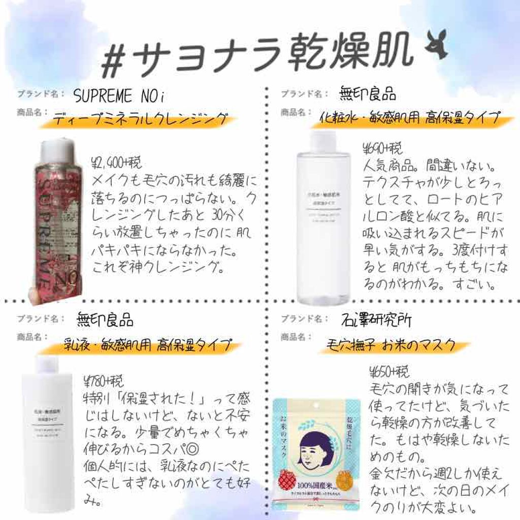 乳液・敏感肌用・高保湿タイプ/無印良品/乳液を使ったクチコミ（1枚目）