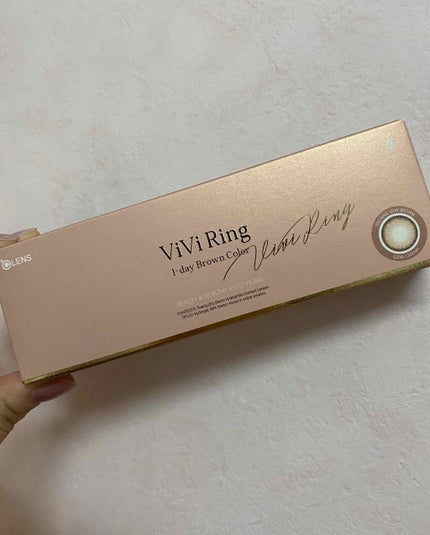 ViVi Ring 1day/OLENS/ワンデー(1DAY)カラコンを使ったクチコミ(1枚目)