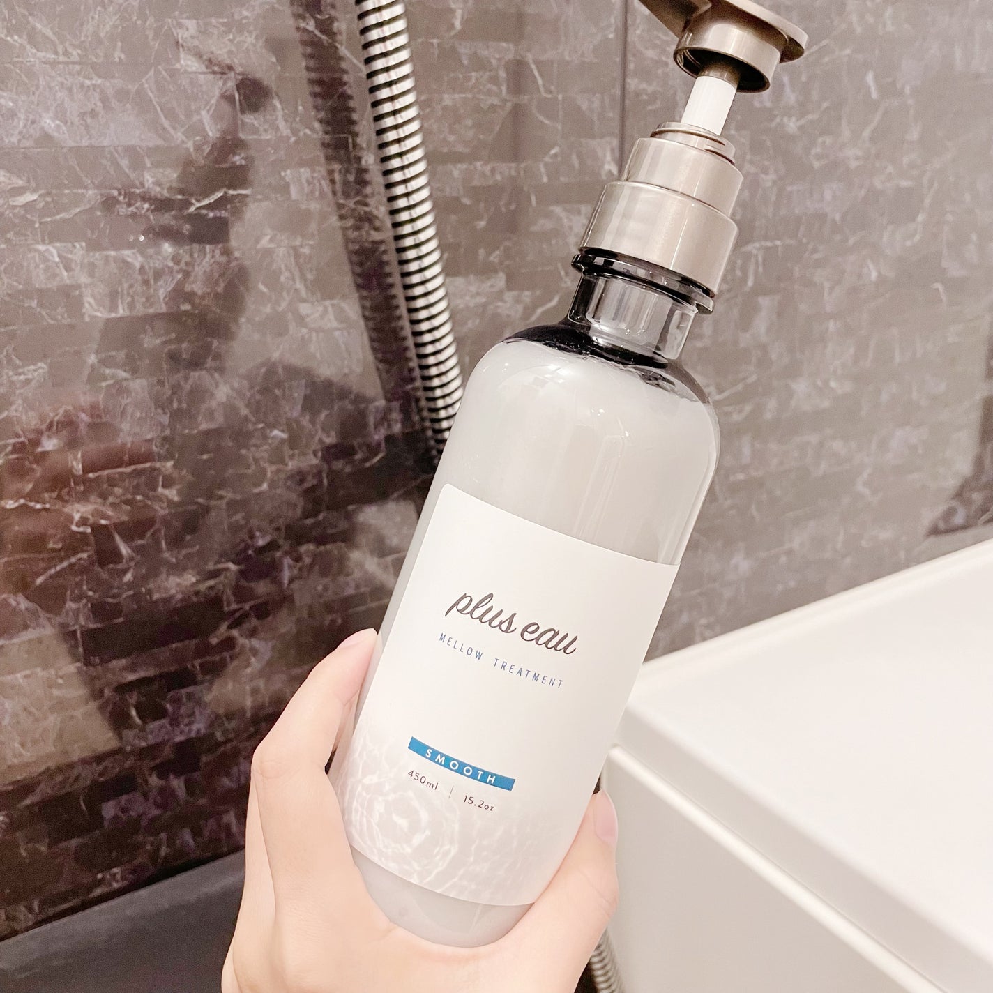 メロウシャンプー/メロウトリートメント/plus eau/市販シャンプーを使ったクチコミ(4枚目)