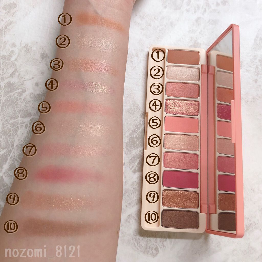 プレイカラー アイシャドウ/ETUDE/アイシャドウパレットを使ったクチコミ（2枚目）