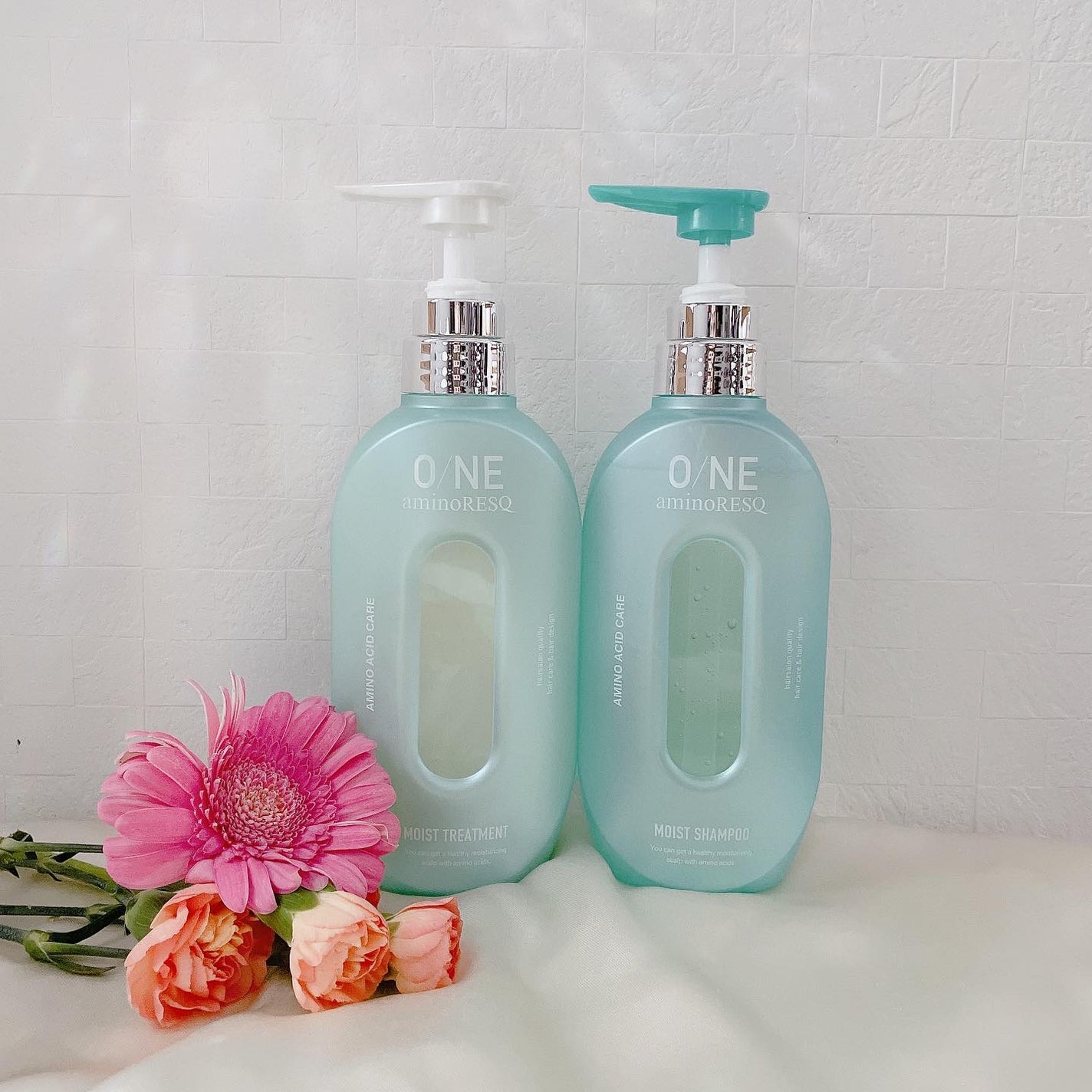 orange_glow_kwm on LIPS 「O/NEaminoRESQモイストシャンプー トリートメント✨..」(1枚目)