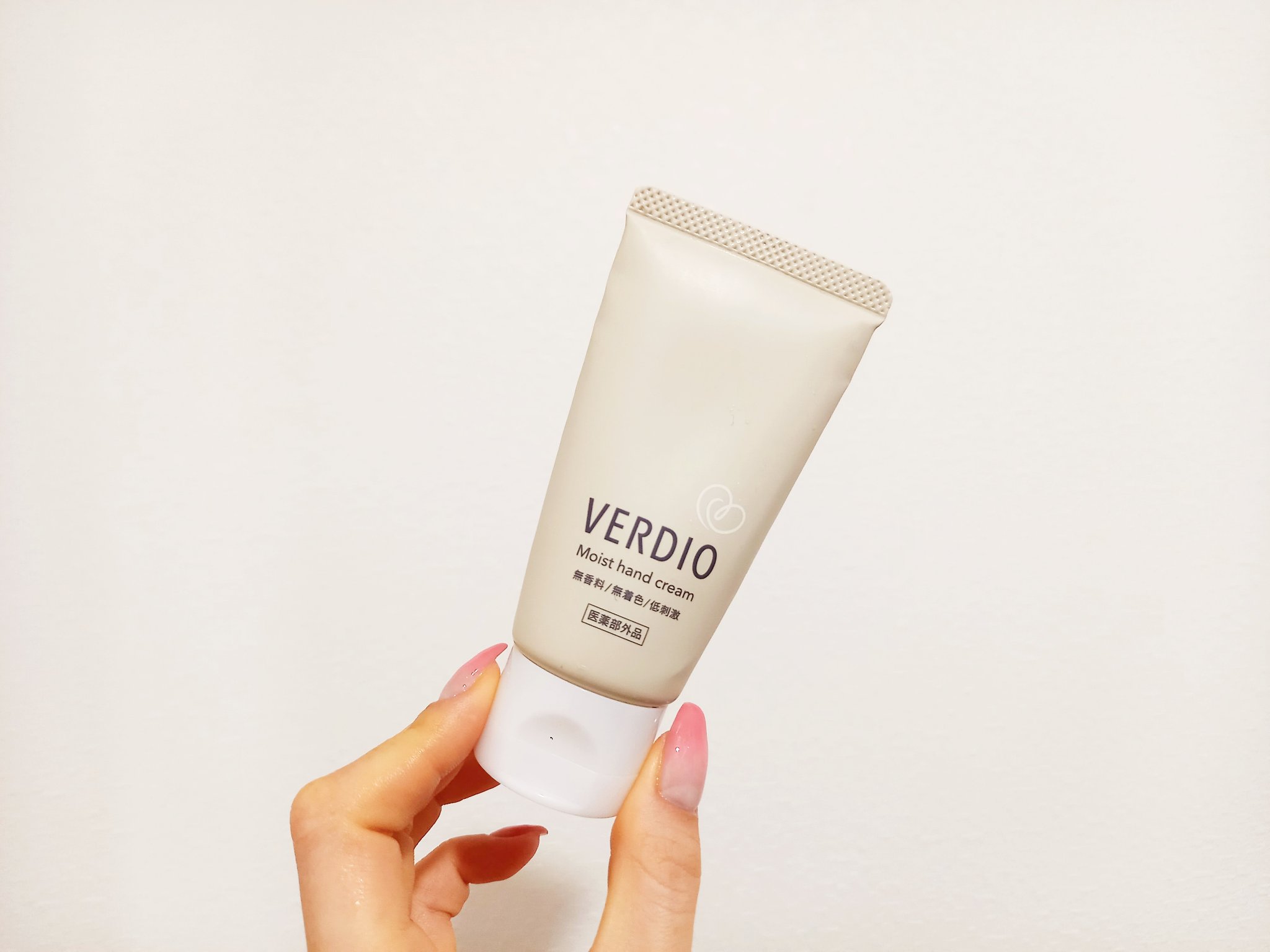 ベルディオ薬用モイストハンドクリーム/メンターム/ハンドクリームを使ったクチコミ（1枚目）