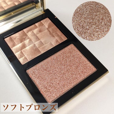 リュクス イルミネイティング デュオ ソフト ブロンズ/BOBBI BROWN/パウダーチークを使ったクチコミ（2枚目）