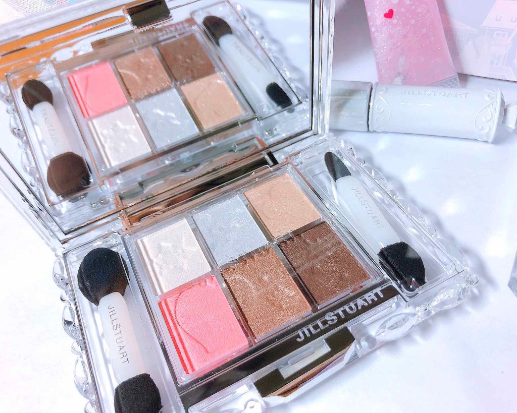 ホワイトラブストーリー コレクション (クリスマスコフレ 2018)/JILL STUART/メイクアップキットを使ったクチコミ(4枚目)