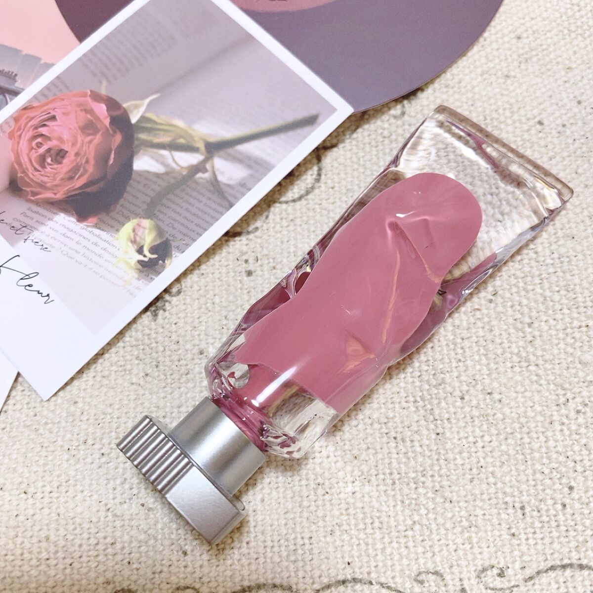 オブジェリキッド/MUZIGAE MANSION/口紅を使ったクチコミ（3枚目）