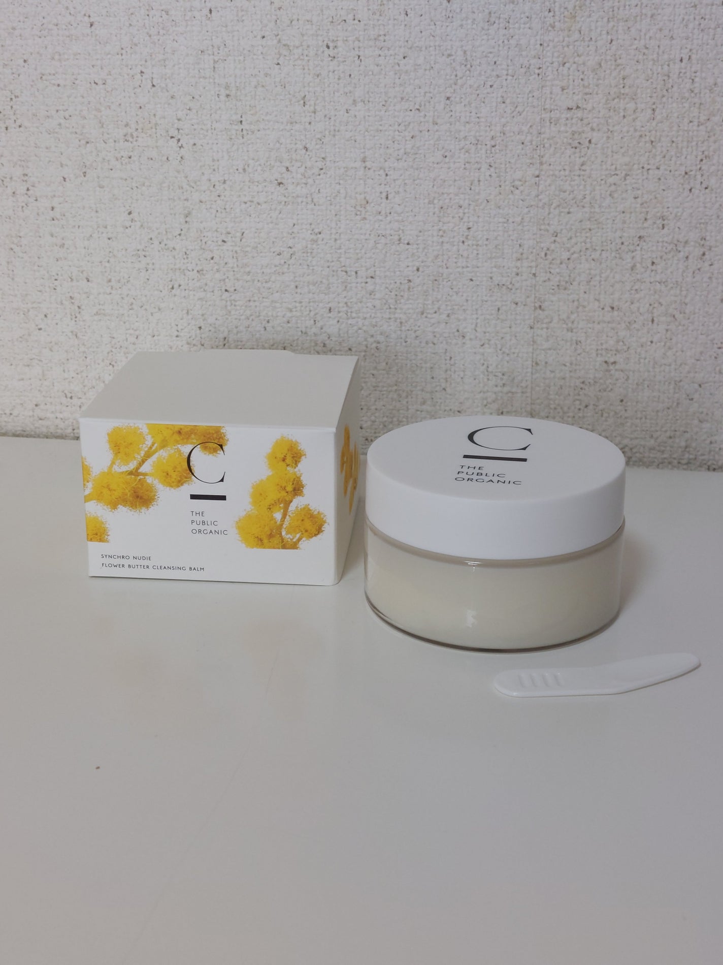 シンクロヌーディー フラワーバタークレンジングバーム/C THE PUBLIC ORGANIC/クレンジングバームを使ったクチコミ(1枚目)