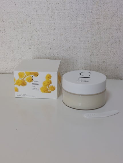 シンクロヌーディー フラワーバタークレンジングバーム/C THE PUBLIC ORGANIC/クレンジングバームを使ったクチコミ(1枚目)