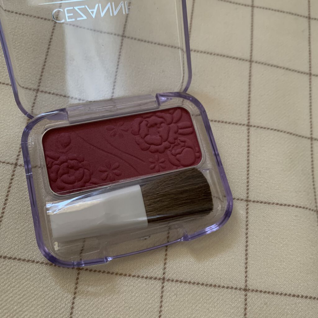 ナチュラル チークN/CEZANNE/パウダーチークを使ったクチコミ（3枚目）