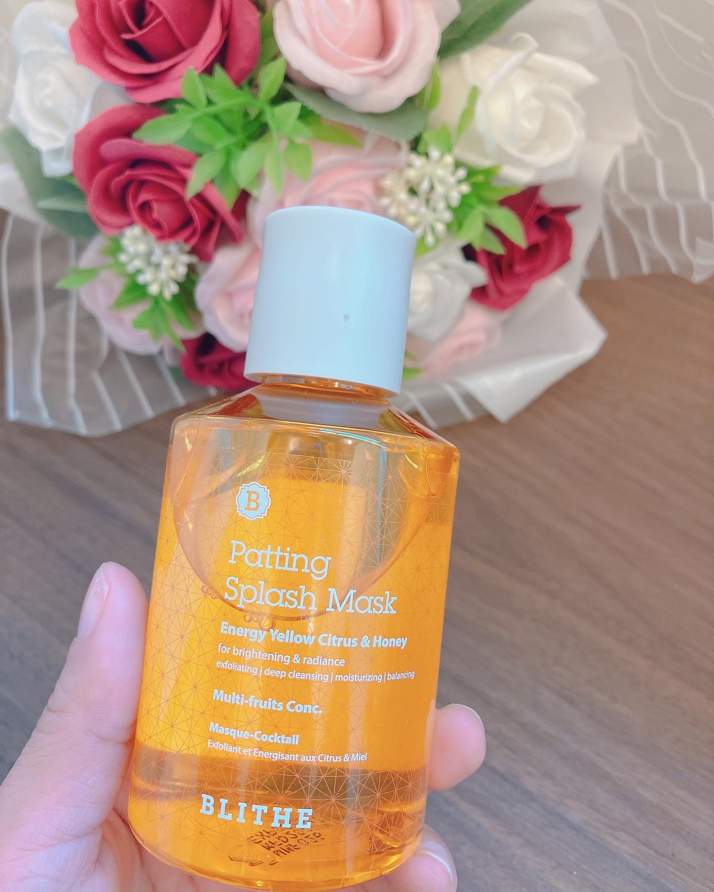 Patting Splash Mask Energy Citrus & Honey/BLITHE/その他洗顔料を使ったクチコミ（2枚目）