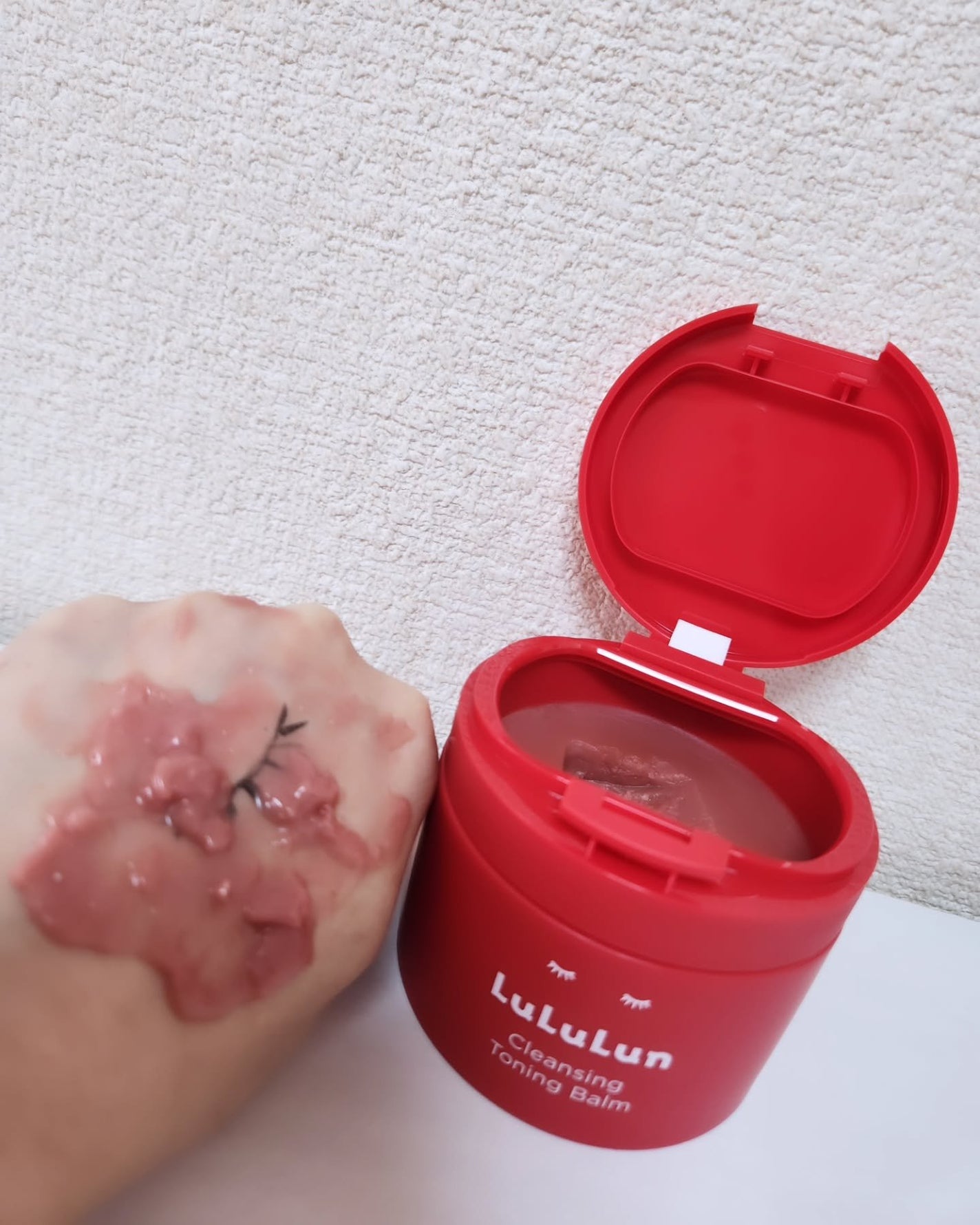 ルルルンクレンジング トーニングバーム SMOOTH RED/ルルルン/クレンジングバームを使ったクチコミ(6枚目)