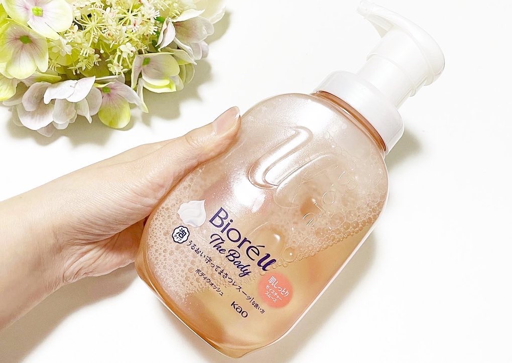 ビオレu ザ ボディ 泡タイプ モイスチャースムース/ビオレu/ボディソープを使ったクチコミ（3枚目）