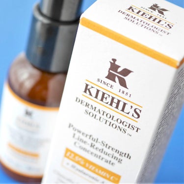 Kiehl's DS ライン コンセントレート 12.5 Cのクチコミ「毛穴が目立ってきた時に使うお気に入りの美容液「キールズ DS ライン コンセントレート 12......」（2枚目）