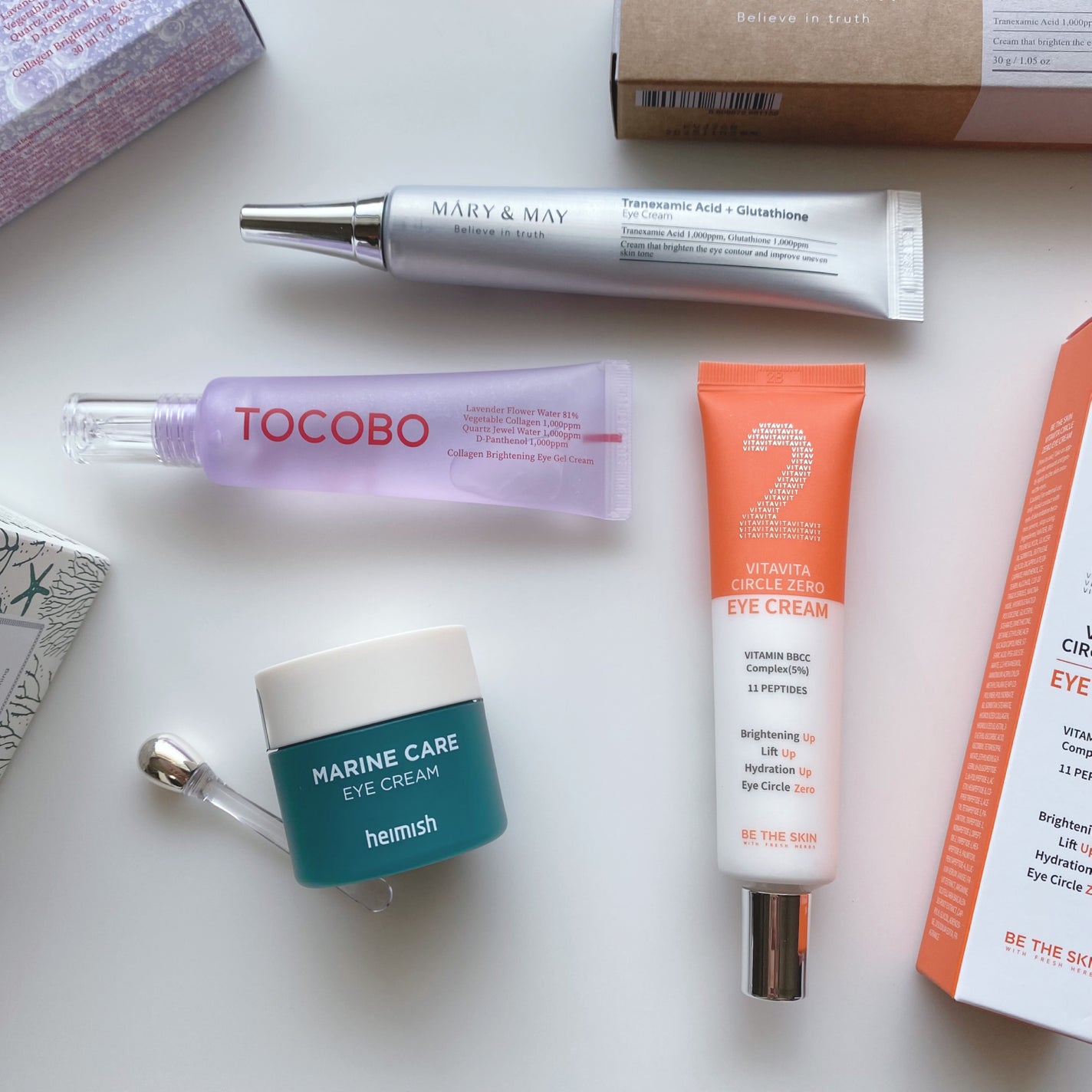 Marine Care Eye Cream /heimish/アイケア・アイクリームを使ったクチコミ(1枚目)