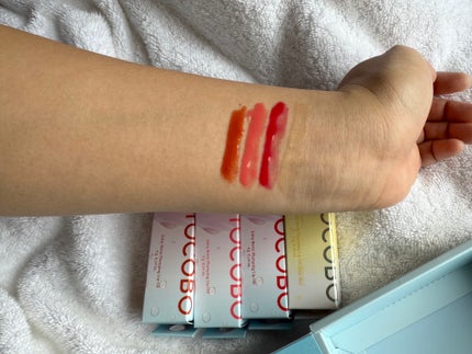 ジューシーベリープランピングリップオイル/TOCOBO/リップグロスを使ったクチコミ(10枚目)