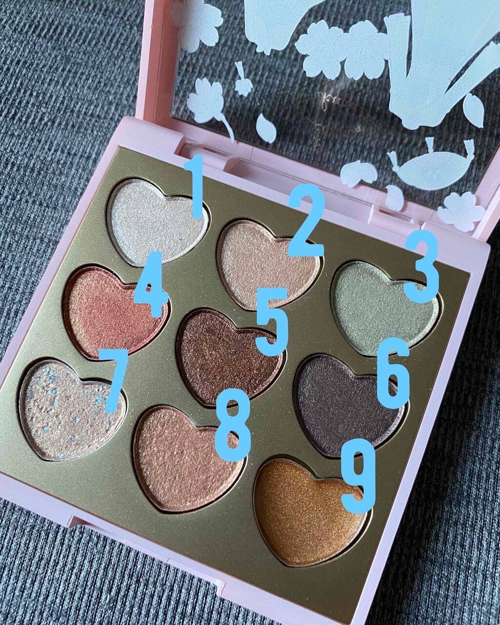 アイシャドウパレット カードキャプターさくら/IT'S DEMO/アイシャドウパレットを使ったクチコミ(2枚目)