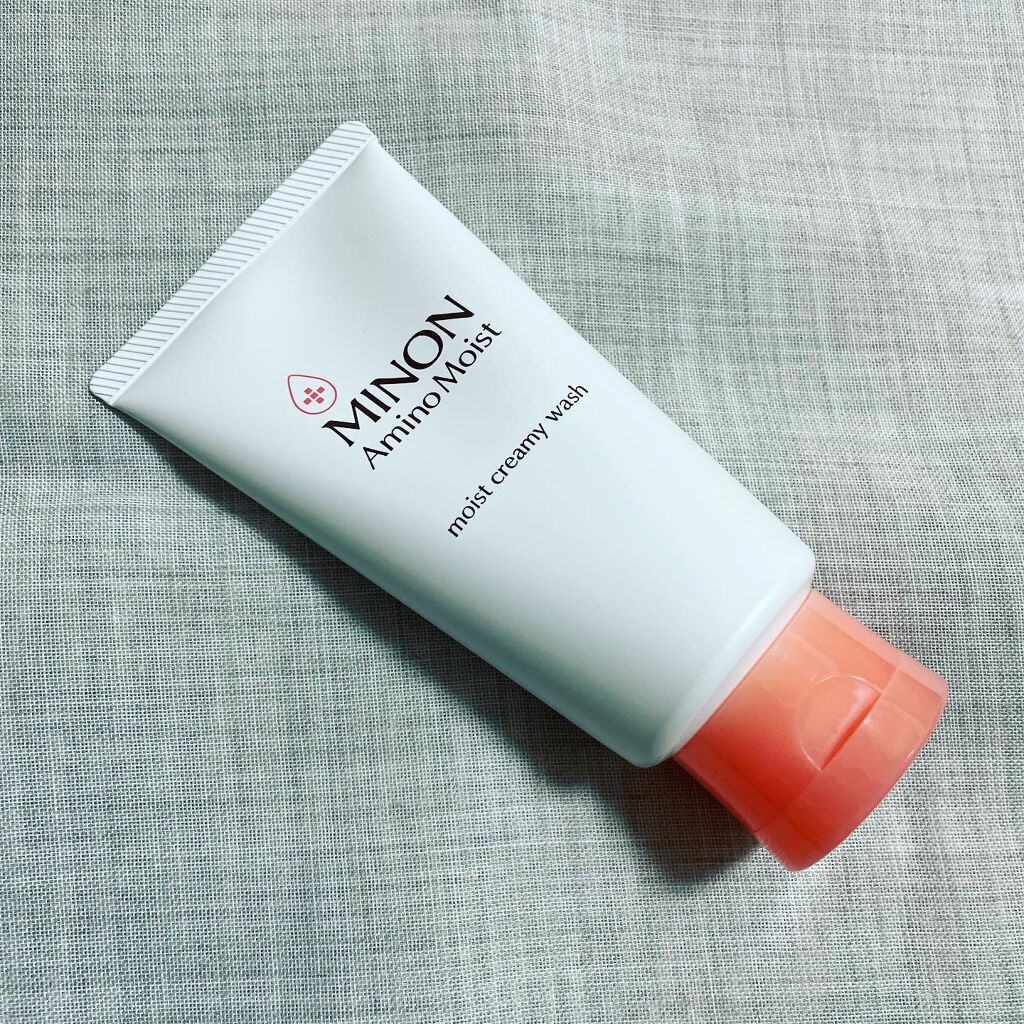 アミノモイスト モイストクリーミィ ウォッシュ/ミノン/洗顔フォームを使ったクチコミ（1枚目）