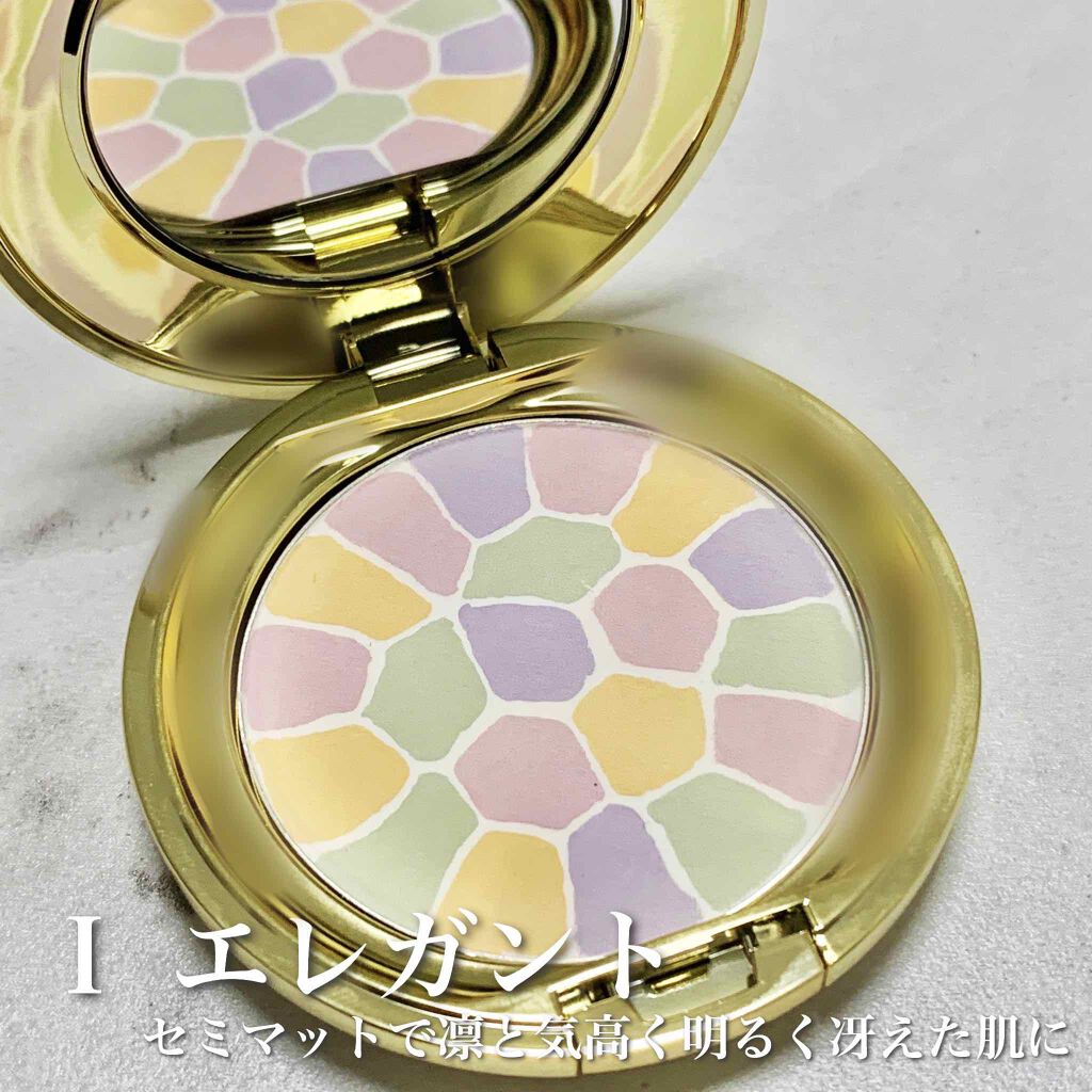 ラ プードル オートニュアンス/Elégance/プレストパウダーを使ったクチコミ(2枚目)