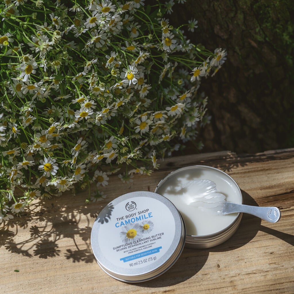 カモマイル サンプチュアス クレンジングバター/THE BODY SHOP/クレンジングバームを使ったクチコミ(1枚目)