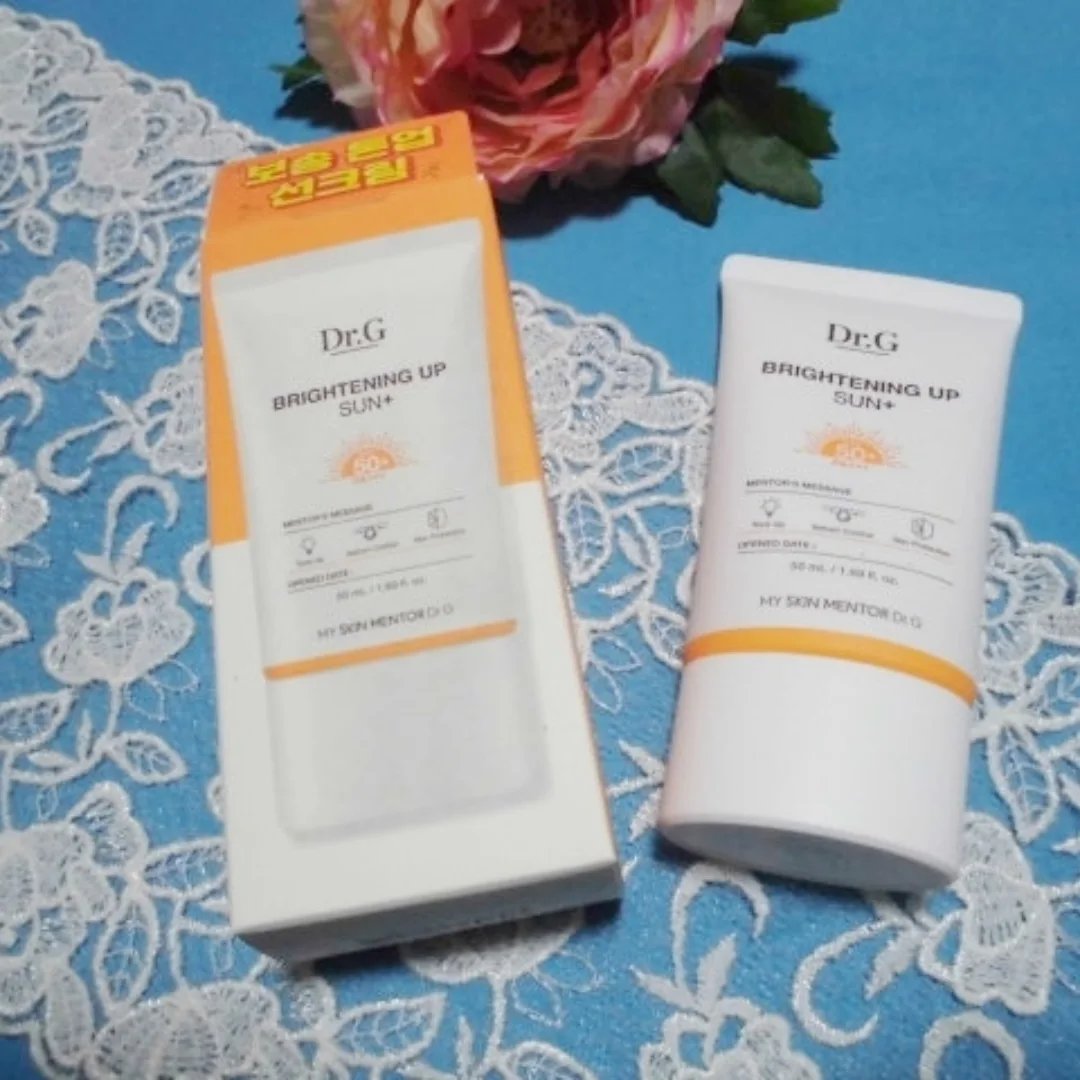 ブライトニングアップサンプラス/Dr.G/日焼け止めクリームを使ったクチコミ（2枚目）