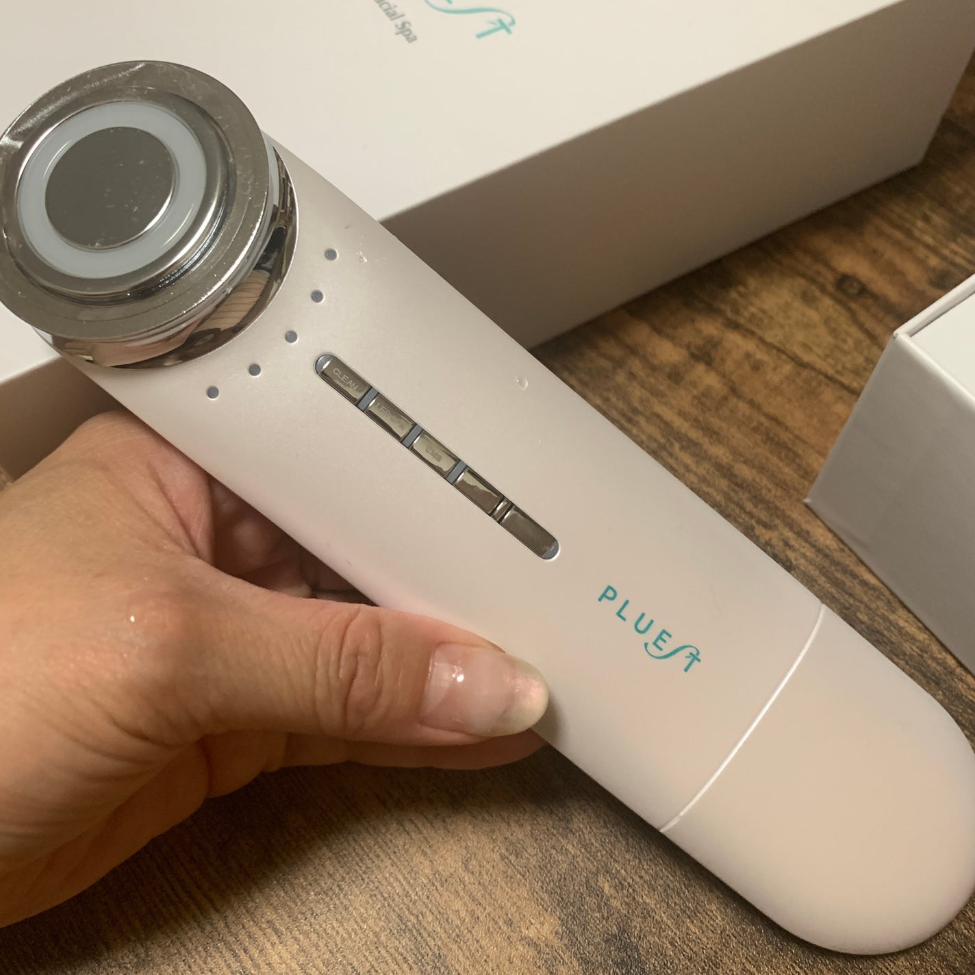 マルチフェイシャルスパ/PLUEST/美顔器・マッサージを使ったクチコミ(2枚目)