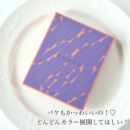 THREE シマリング グロー デュオ/THREE/クリームハイライトを使ったクチコミ(4枚目)