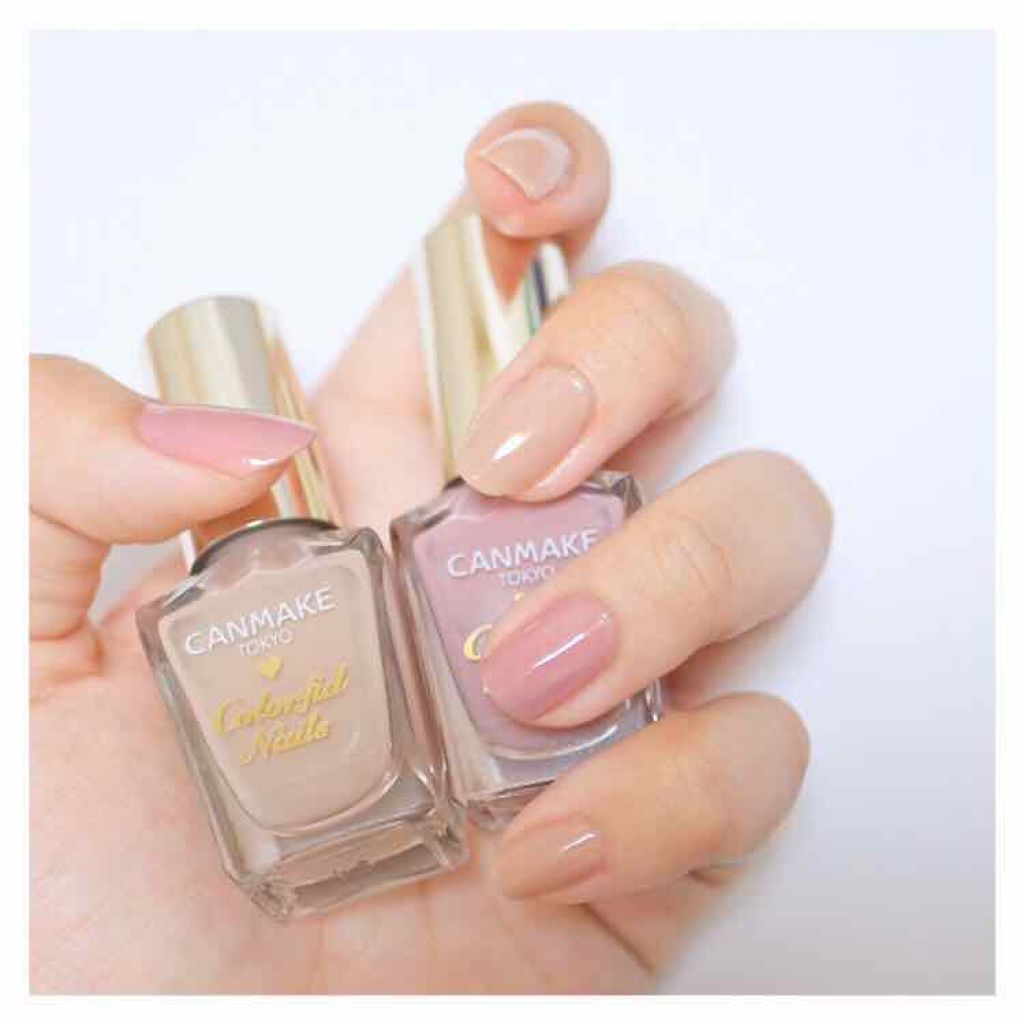 カラフルネイルズ/キャンメイク/マニキュアを使ったクチコミ（1枚目）