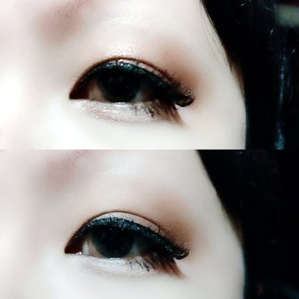 描くふたえアイライナー/CEZANNE/リキッドアイライナーを使ったクチコミ(5枚目)