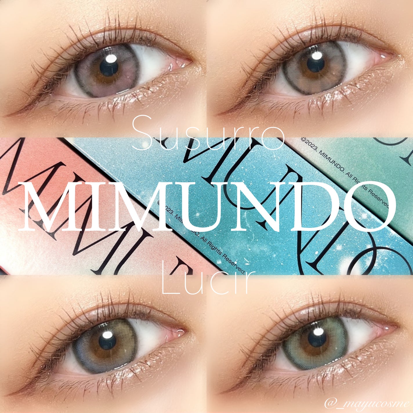 Lucir 1Day/mimundo/カラーコンタクトレンズを使ったクチコミ(1枚目)