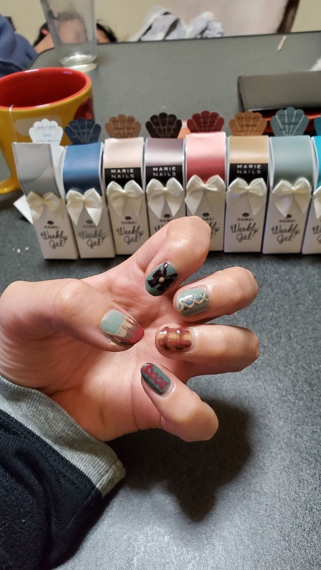 ウィークリージェル/HOMEI/ジェルネイルを使ったクチコミ（2枚目）