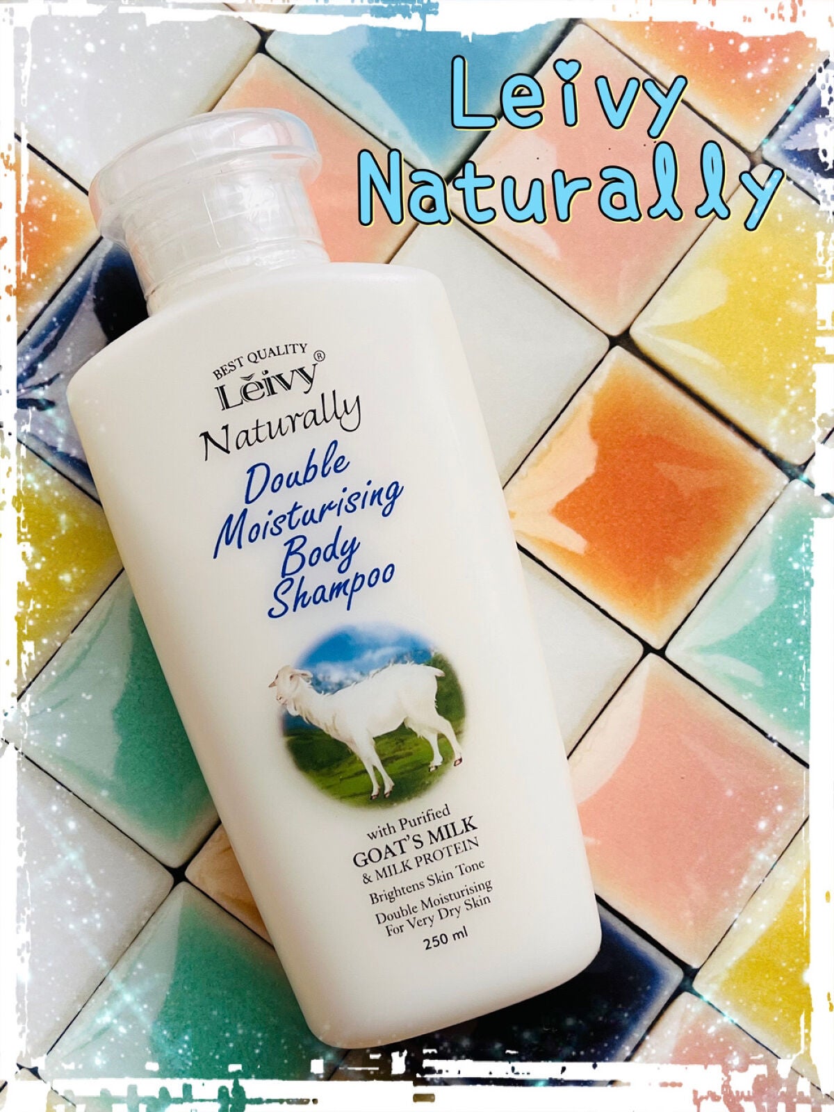 ボディシャンプー ゴートミルク/Leivy/ボディソープを使ったクチコミ(1枚目)