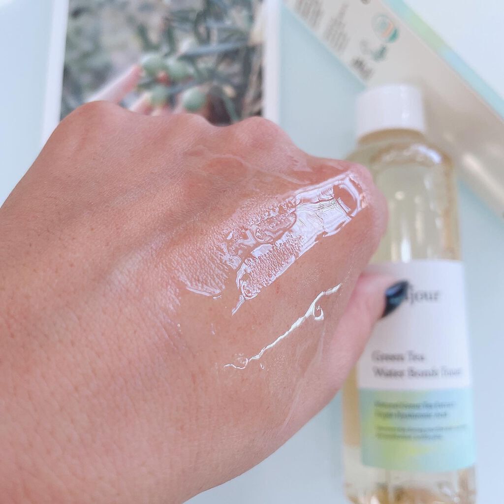 グリーンティーウォーターボム/Bonajour/フェイスクリームを使ったクチコミ（2枚目）